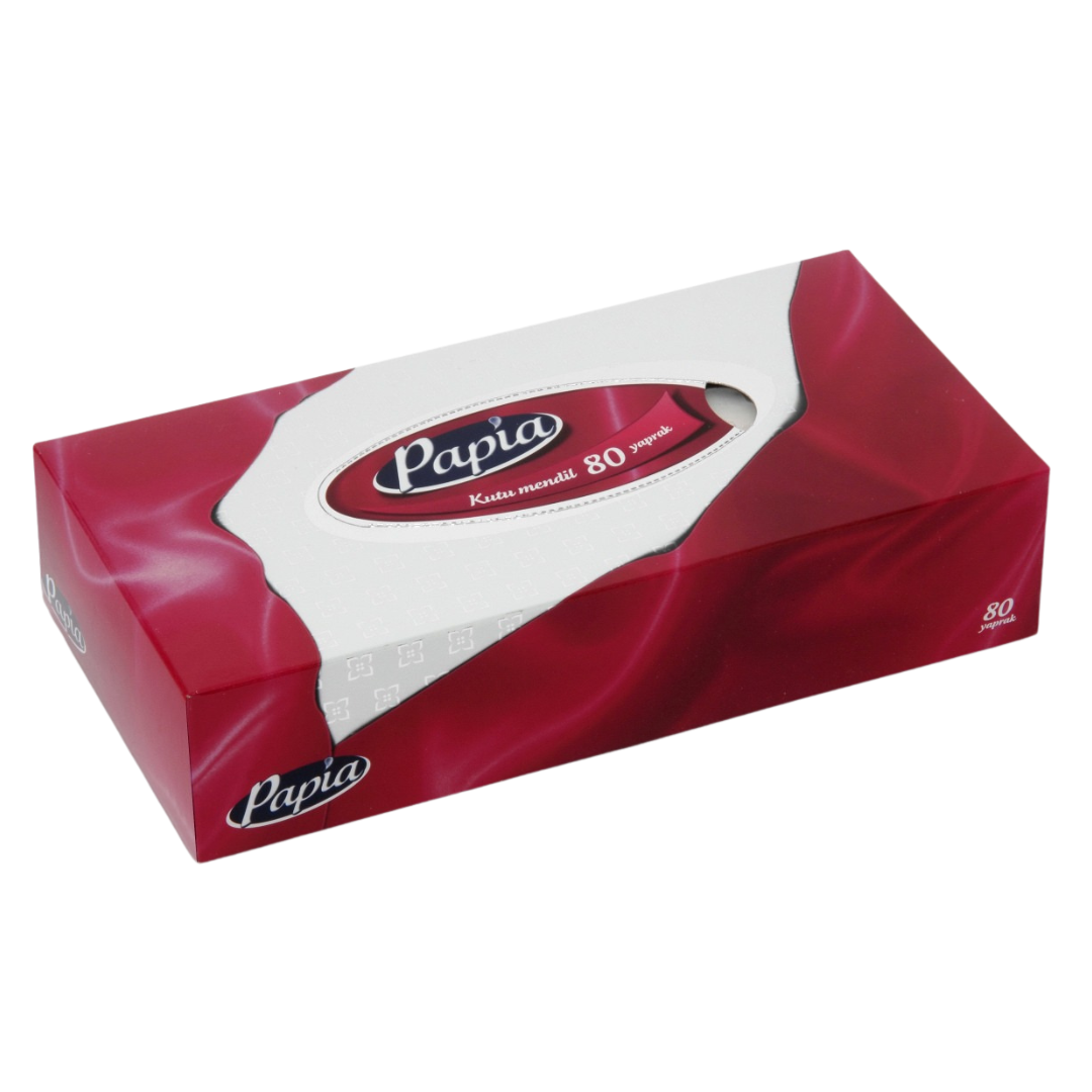 Servetele de hartie PAPIA, 80 bucati / cutie