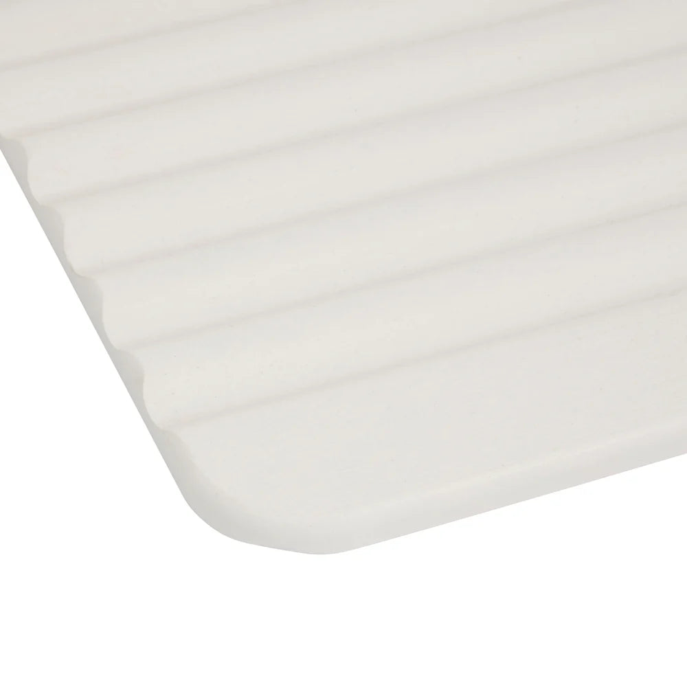 Covoras de baie din diatomita bej cu model duna 39 x 60 cm