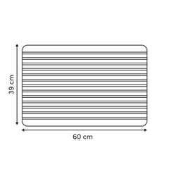 Covoras de baie din diatomita bej cu model duna 39 x 60 cm