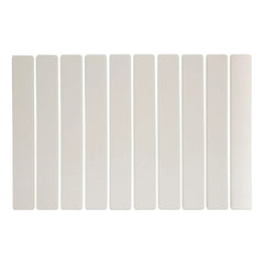 Covoras de baie din diatomita bej cu design lamelat 60 x 39 cm