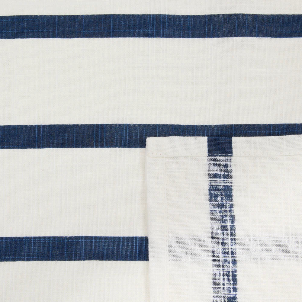 Fata de Masa Oceania din Bumbac Alb 140 x 240 cm - Atmosphera