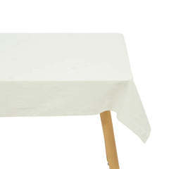 Fata de Masa Joy din Bumbac Alb 150 x 250 cm - Atmosphera