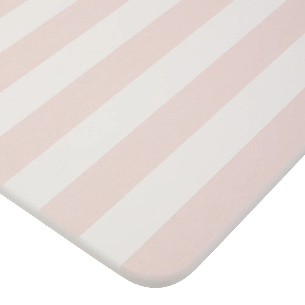 Covoras de baie Strio din diatomita roz 39 x 60 cm