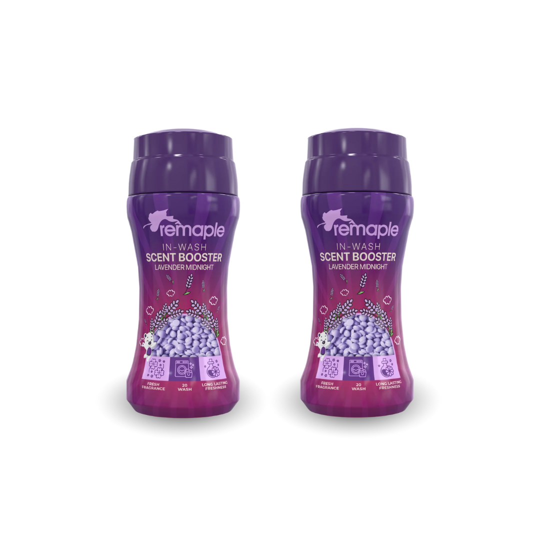 Pachet Promo REMAPLE - Perle Parfumate pentru Rufe Lavender Midnight (2 x 210 g)