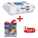 PACHET PROMO: 1× Șervețele Sleepy Bleach Additive 100 buc + 1× Capsule rufe Wash & Free 4in1