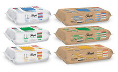 PACHET PROMO - 3 x 3 Servetele Umede Sleepy Easy Clean BIO Multisuprafete, 50 Buc & Easy Clean 100 buc