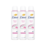 3x Deodorant spray Women, Floral Fresh, 150 ml, Dove