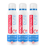 3x Deodorant spray Pure Marine, 150 ml, Borotalco