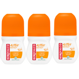 3x Deodorant roll-on Active Mandarine si Neroli, 50 ml, Borotalco
