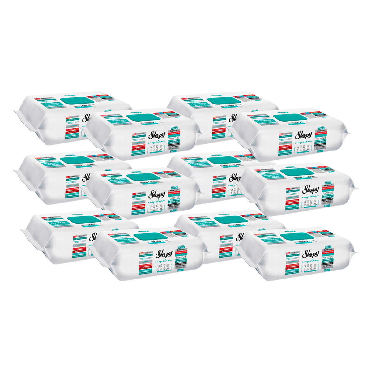 PACHET PROMO: 12× Șervețele Sleepy Mountain Breeze 100 buc