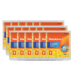 24x Lavete de curățare MACROMAX pachet economic, 9 buc.