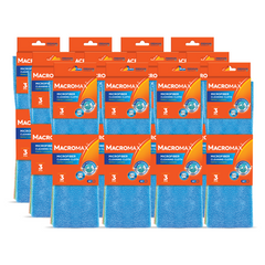 12x Lavete din microfibră MACROMAX ultra-absorbante, 3 buc.