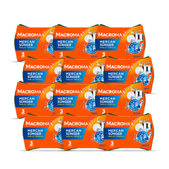 12x Burete de vase MACROMAX Mercan, 3 buc.