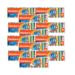12x Burete de vase MACROMAX Color, 10 buc.