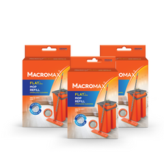 3x Rezervă pentru mop MACROMAX Flat, 1 buc.