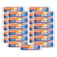 25x Saci menajeri cu șnur MACROMAX Medium 30L, Magnolia, 15 buc.