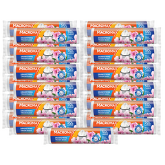 25x Saci menajeri cu șnur MACROMAX Large 50L, Magnolia, 10 buc.