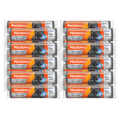 20x Saci menajeri profesionali MACROMAX Jumbo 120L, 10 buc.