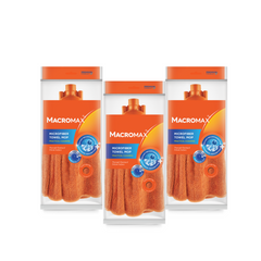 3x Mop balerina MACROMAX Microfibra