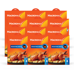 12x Pungi pentru copt MACROMAX - 8 buc