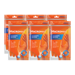 6x MACROMAX Manusi standard Large