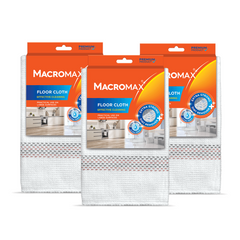 3x MACROMAX Laveta pentru curatarea pardoselilor