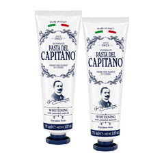 Pasta de dinti pentru albire 75 ml- Pasta Del Capitano 1905- Pachet Promo (2 buc)