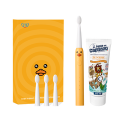 Periuta Electrica JTF Sonic J20C Rata + Pasta de dinti Del Capitano Junior Soft Mint 75ml- Pachet Promo