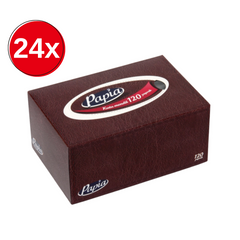 24x Servetele de hartie PAPIA, 120 bucati / cutie mix