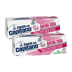 Pasta de dinti cu bicarbonat de sodiu 75 ml- Pasta Del Capitano- Pachet Promo