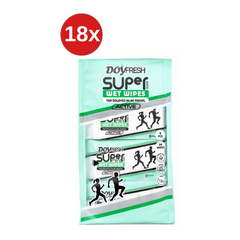 18x MINI Servetele umede buzunar DOYFRESH Antiperspirant 8x8buc
