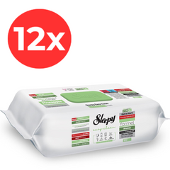 12x SLEEPY EASY CLEAN Servetele umede multisuprafete Pineapple 100buc