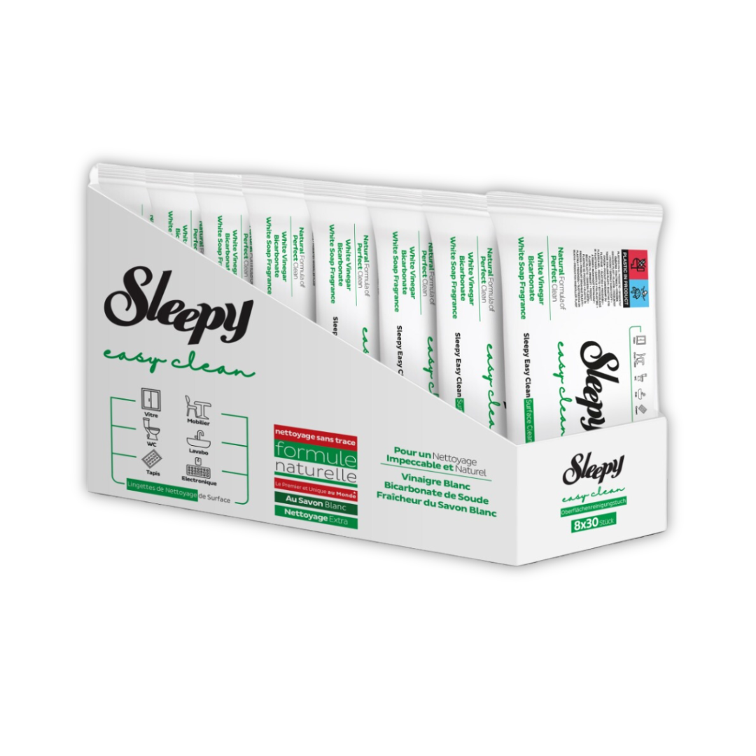 Servetele umede multisuprafete Sleepy Easy Clean White Soap 8 bucati / cutie