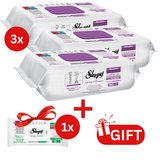 PACHET PROMO: 3× Șervețele Sleepy Orchid Garden 100 buc + 1× Șervețele White Soap 30 buc