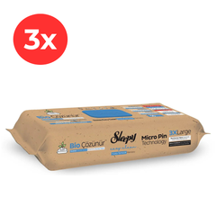 3x Sleepy Bio Easy Clean Servetele umede multisuprafete  Sea Salt Sea Weed Lime 50