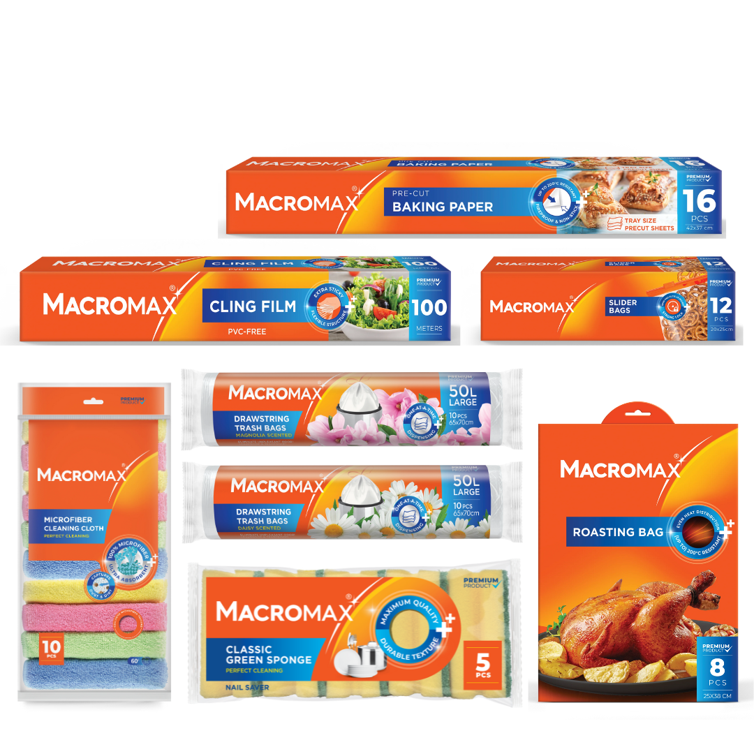 Pachet Promo MACROMAX pentru bucatarie, 8 produse