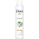 Deodorant spray Dove Go Fresh, Castravete, 200ml