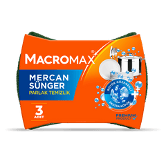 Burete de vase MACROMAX Mercan, 3 buc.