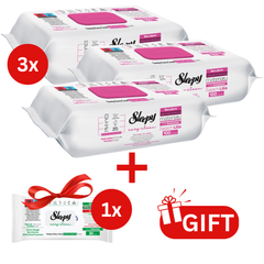 PACHET PROMO: 3× Șervețele Sleepy Lilium Bouquet 100 buc + 1× Șervețele White Soap 30 buc