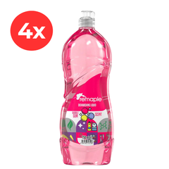 4 x REMAPLE Detergent de vase Bubble Gum, 750ml