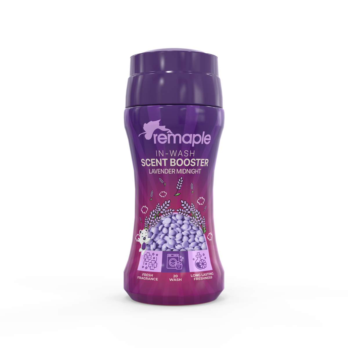 Perle Parfumate pentru Rufe (Scent Booster), 210 g- REMAPLE Lavender Midnight