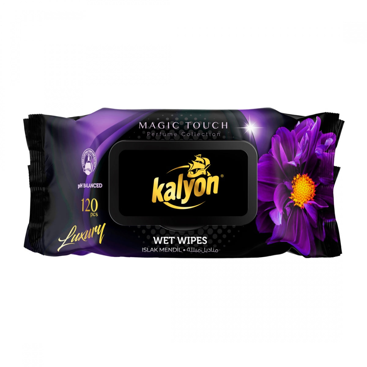 Șervețele umede KALYON Luxury Magic Touch – 120 bucăți