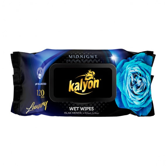 Șervețele umede KALYON Luxury Midnight – 120 bucăți