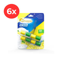 6 x REMAPLE WC Deo block Lemon 50*2gr