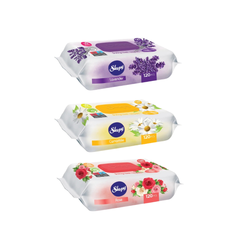 3x Sleepy Servetele umede pentru bebelusi 120buc, mix