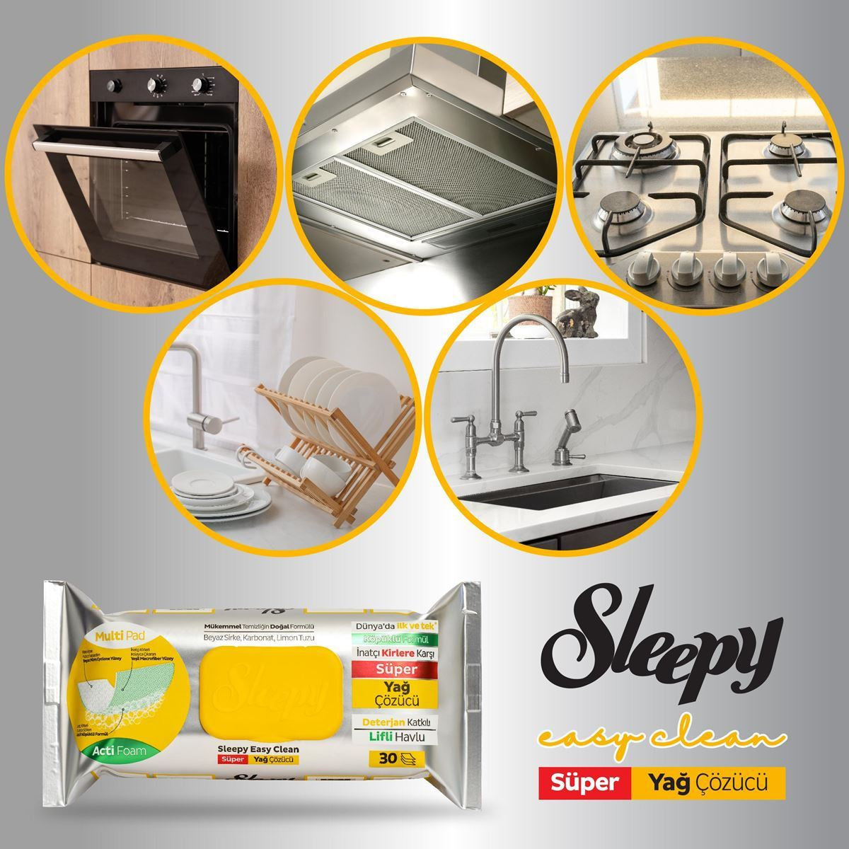PACHET PROMO 1 Sleepy Easy Clean Bucatarie + 1 Baie cu spumă activa