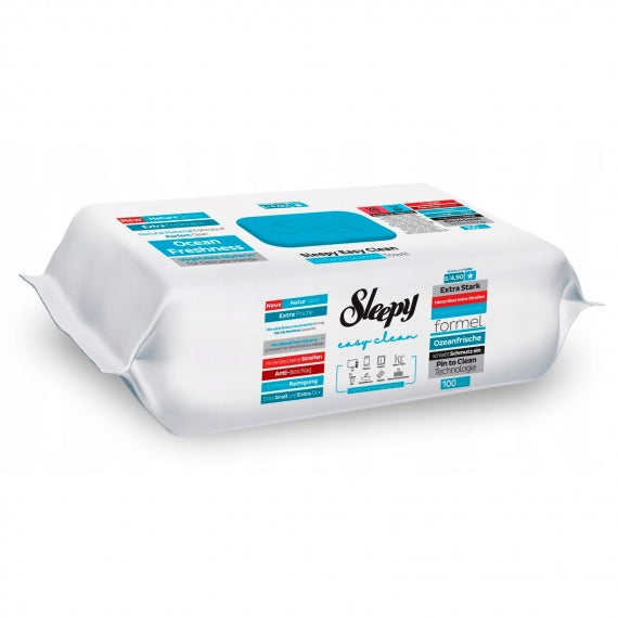 Șervețele umede Sleepy Easy Clean Ocean Freshness, 100 buc