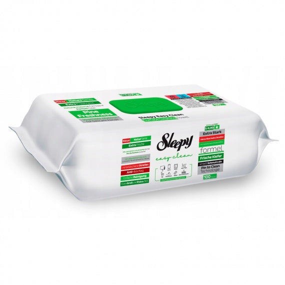 Șervețele umede Sleepy Easy Clean Pine Freshness, 100 buc