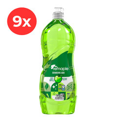 9 x REMAPLE Detergent de vase Apple, 750ml