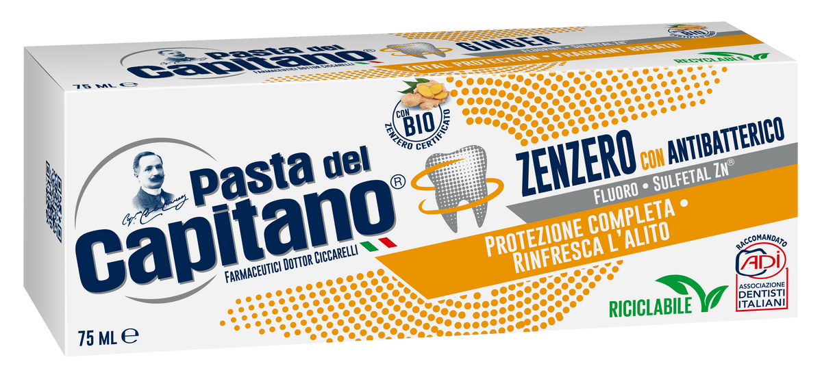 Pasta de dinti cu ghimbir 75 ml- Pasta Del Capitano